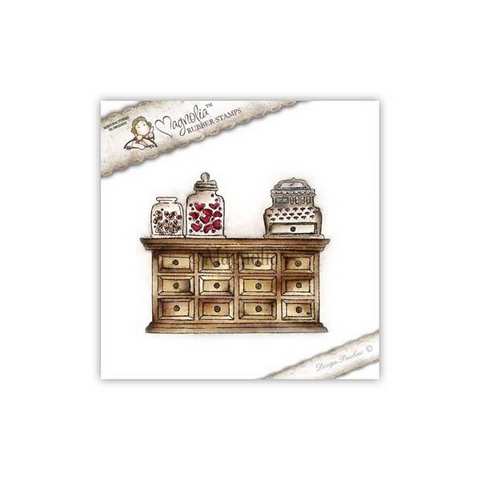 Timbro Magnolia Mercatino di Natale ALC-15 Christmas Merchant Disk