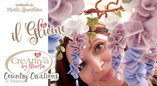 Videotutorial Creattiva Glicine di Marta Zanzottera