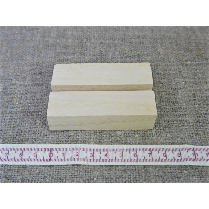 Base in legno 8 cm con 1 scanalatura Base in legno 8 cm con 1 scanalatura