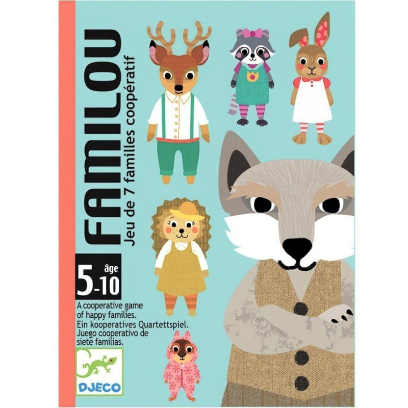 Gioco Djeco Carte Familou DJ05103 Gioco Djeco Carte Familou DJ05103
