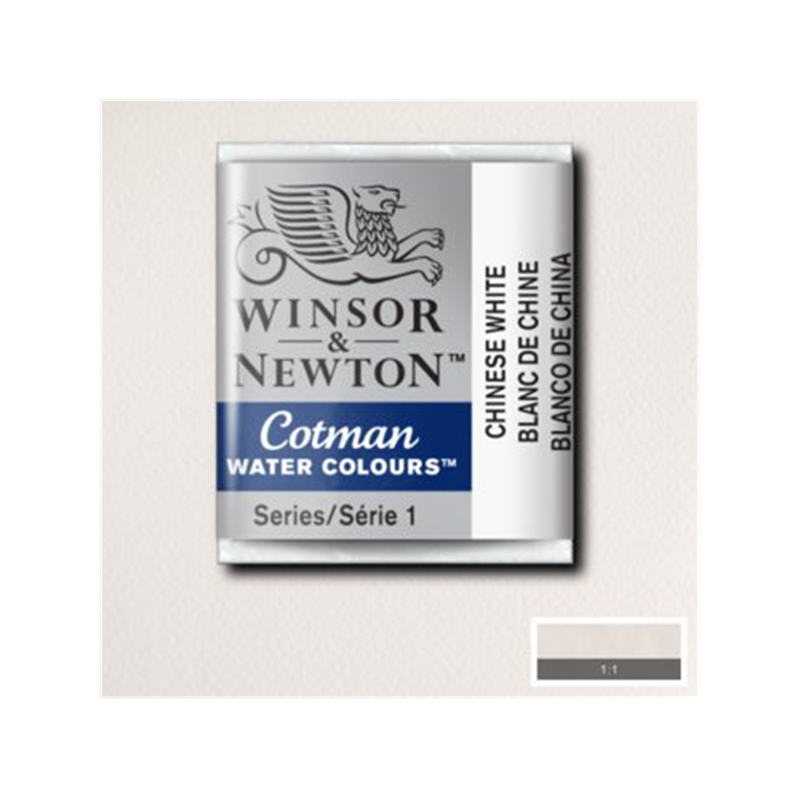 150 Bianco di China acquerello Cotman Winsor & Newton da 1/2 Godet 