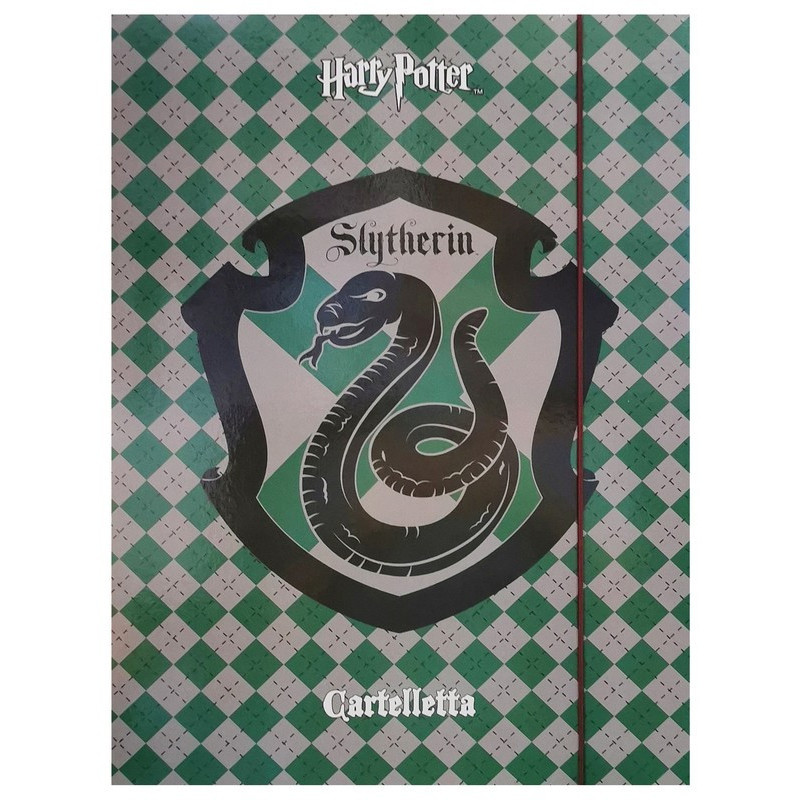 Cartelletta portadocumenti Harry Potter Serpeverde 