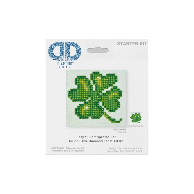 Diamond Dotz Lucky Leaves DDS.011 Starter Kit