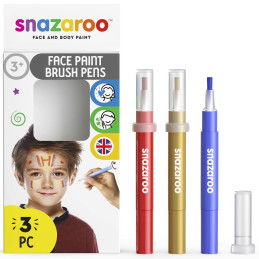 Snazaroo brush pen 3 pz...