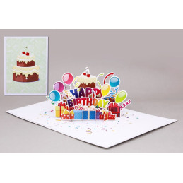 Biglietto KIRIGAMI  Pop Up...