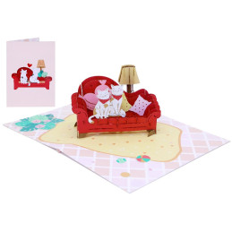 Biglietto KIRIGAMI  Pop Up...