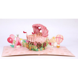 Biglietto KIRIGAMI  Pop Up...