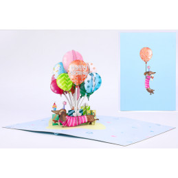 Biglietto KIRIGAMI  Pop Up...