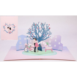 Biglietto KIRIGAMI  Pop Up...