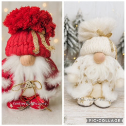 Gnomo Nevino bianco o rosso