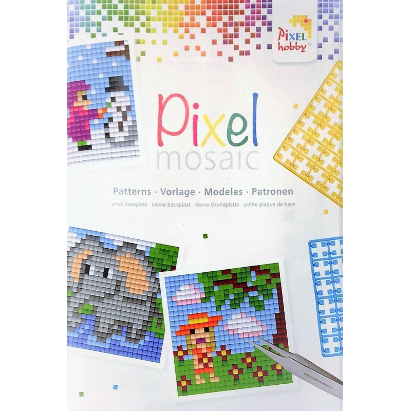 Libretto Pixelhobby Pixel Mosaic Per Modelli 6x6 Cm