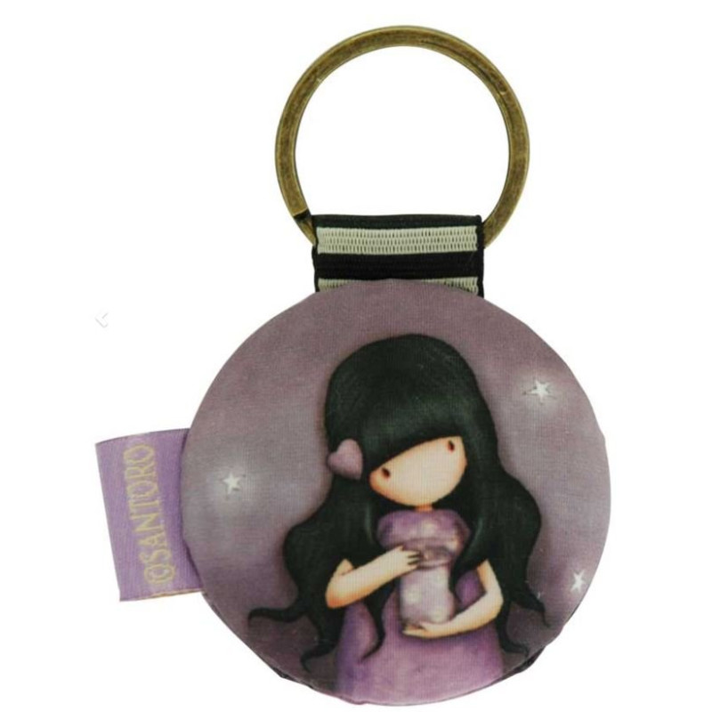 Gorjuss Round Key Ring - We Can All Shine 332GJ09 Gorjuss Round Key Ring - We Can All Shine 332GJ09