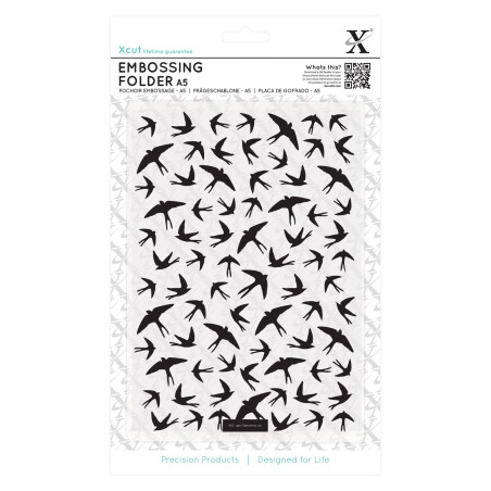 Fustella sottile XCUT A5 Swallow Pattern - XCU515213
