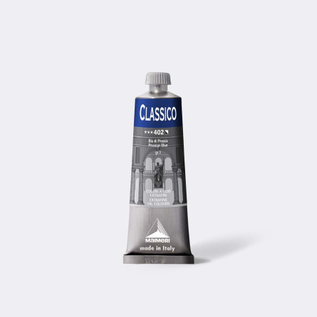 Colore ad olio Extrafine Classico MAIMERI 60 ml. - Blu di Prussia - 402