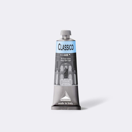 Colore ad olio Extrafine Classico MAIMERI 60 ml. - Blu Reale chiaro - 405