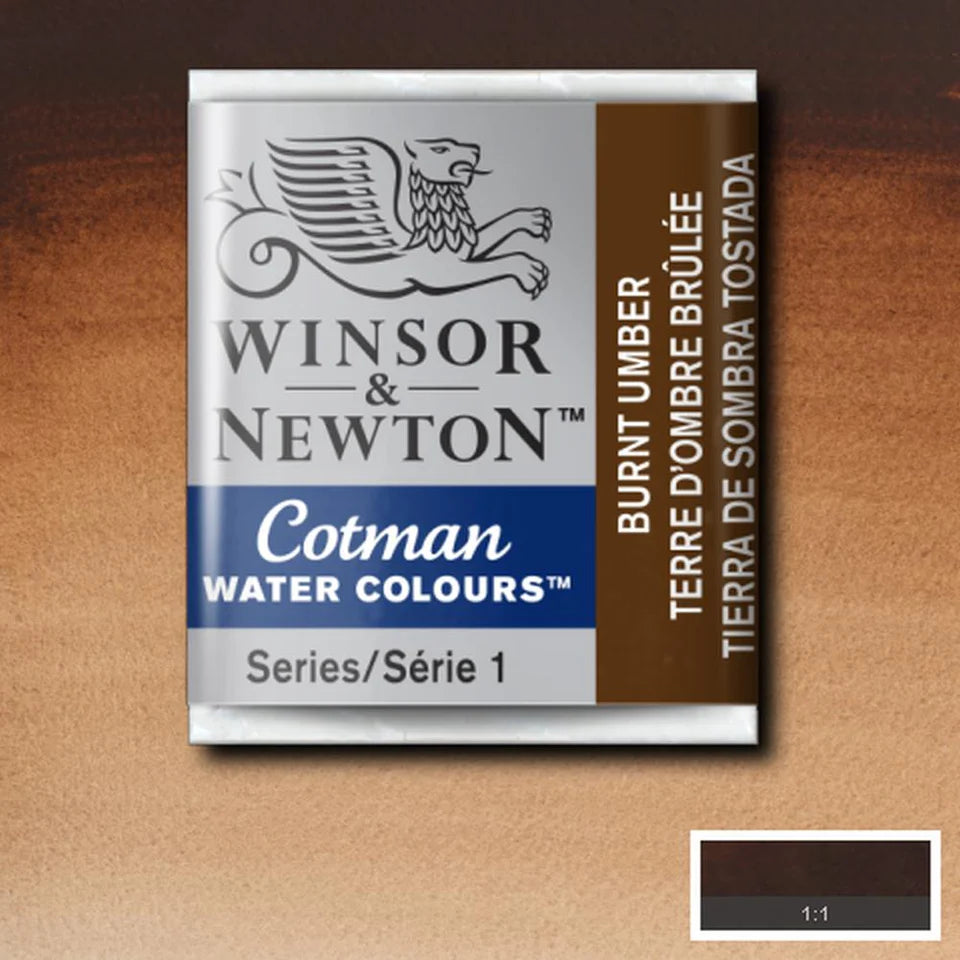 Winsor & Newton Colori Acquerello Cotman (1/2 Godet - 8 ml)