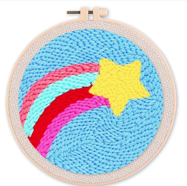 Punch needle stella