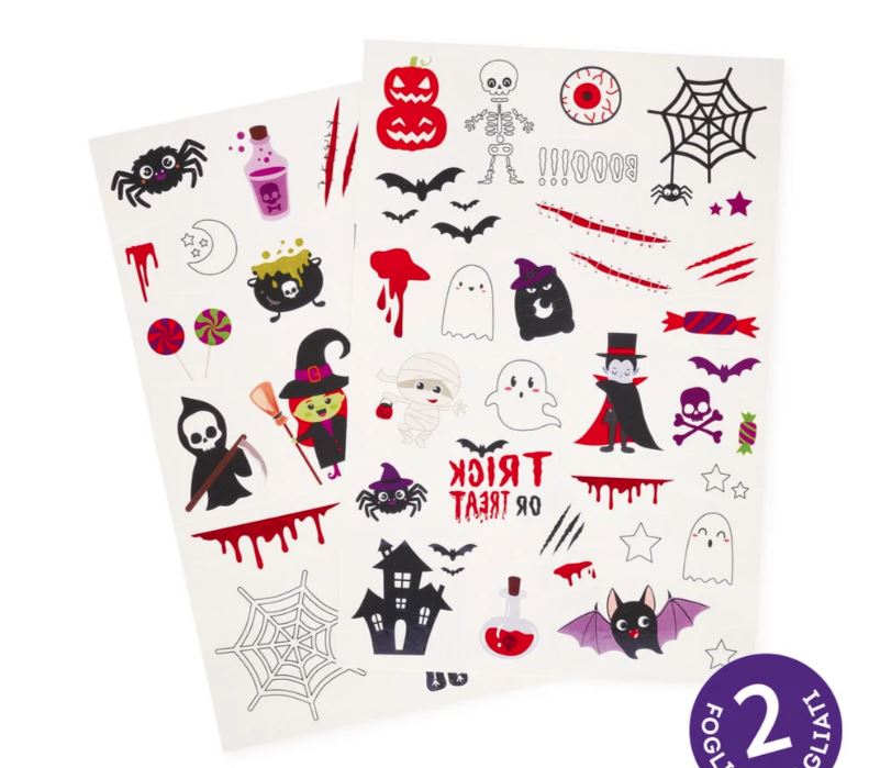 Tatuaggi Temporanei Halloween - Tattoos