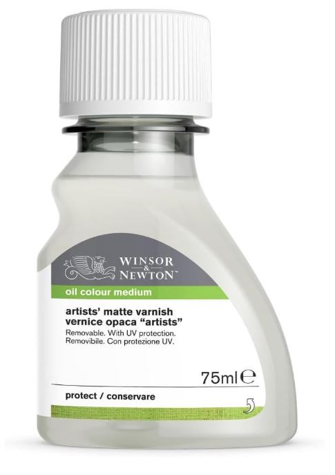 Winsor Newton Artists'-Vernice per pittura, 75 ml, finitura opaca