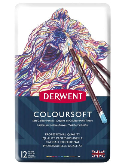 Confezione  Matite Colorate COLOURSOFT Derwent
