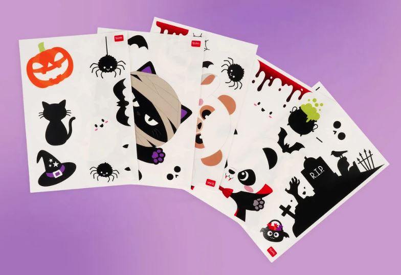 Set di 40 Adesivi Elettrostatici per Finestra - Windo-Wow
