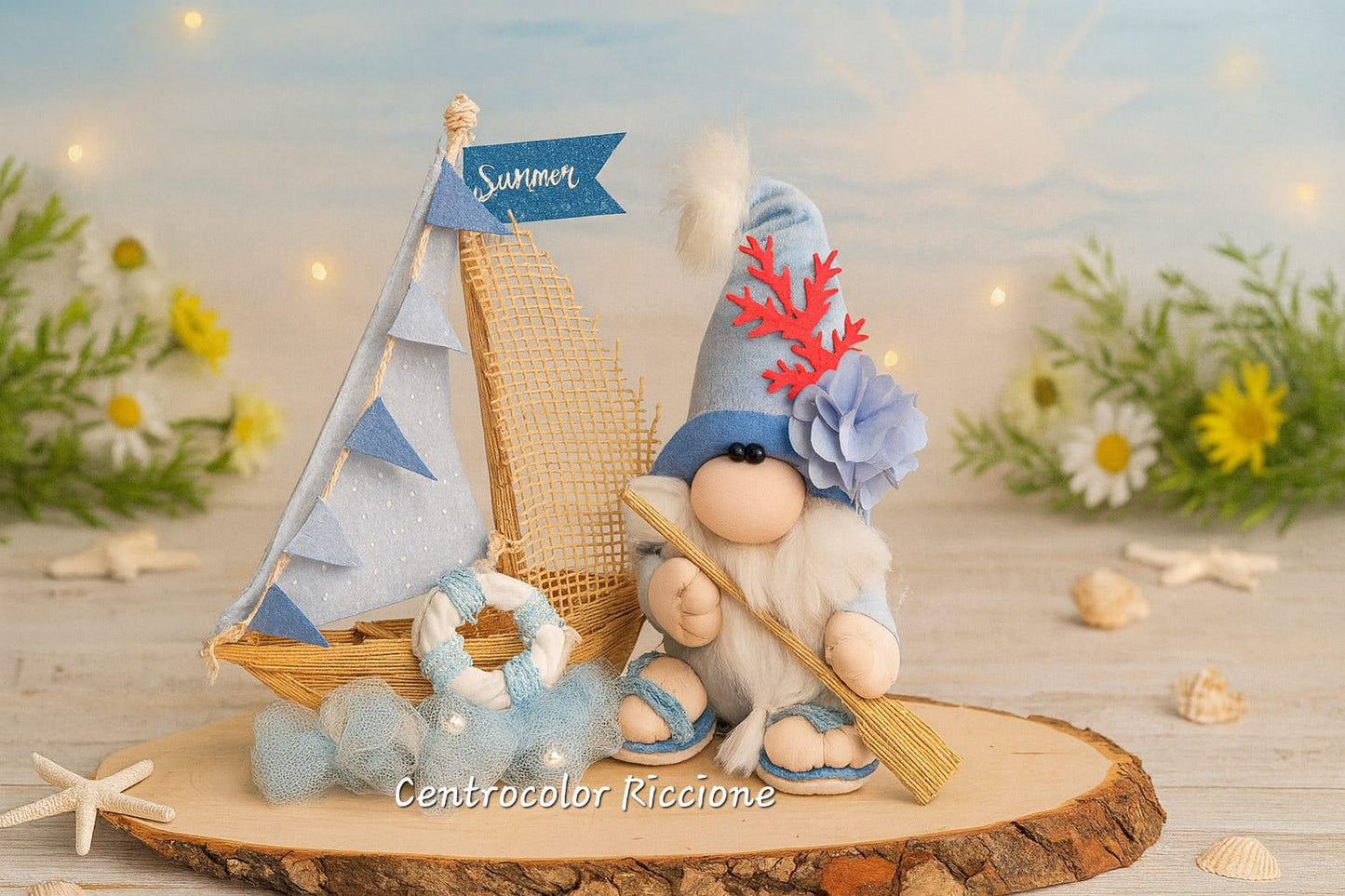 Lotto 4 Gnomo 4 stagioni "Primavera "