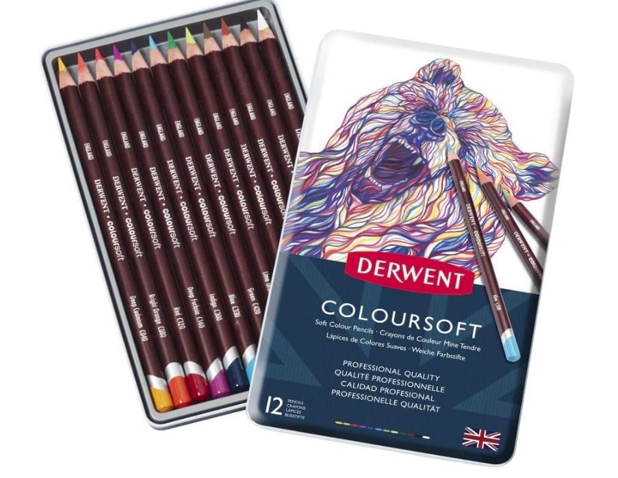 Confezione  Matite Colorate COLOURSOFT Derwent