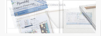 Dipingere con i numeri - Donna In Abiti Tradizionali 40x50 con telaio