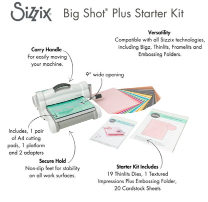 Sizzix Big Shot Plus Machine Starter Kit  666185