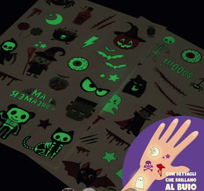 Tatuaggi Temporanei Halloween - Tattoos