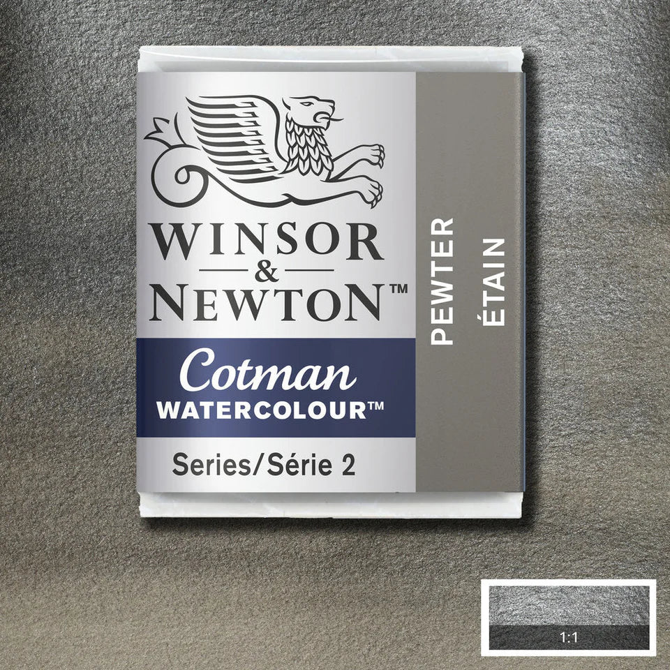 Winsor & Newton Colori Acquerello Cotman (1/2 Godet - 8 ml)
