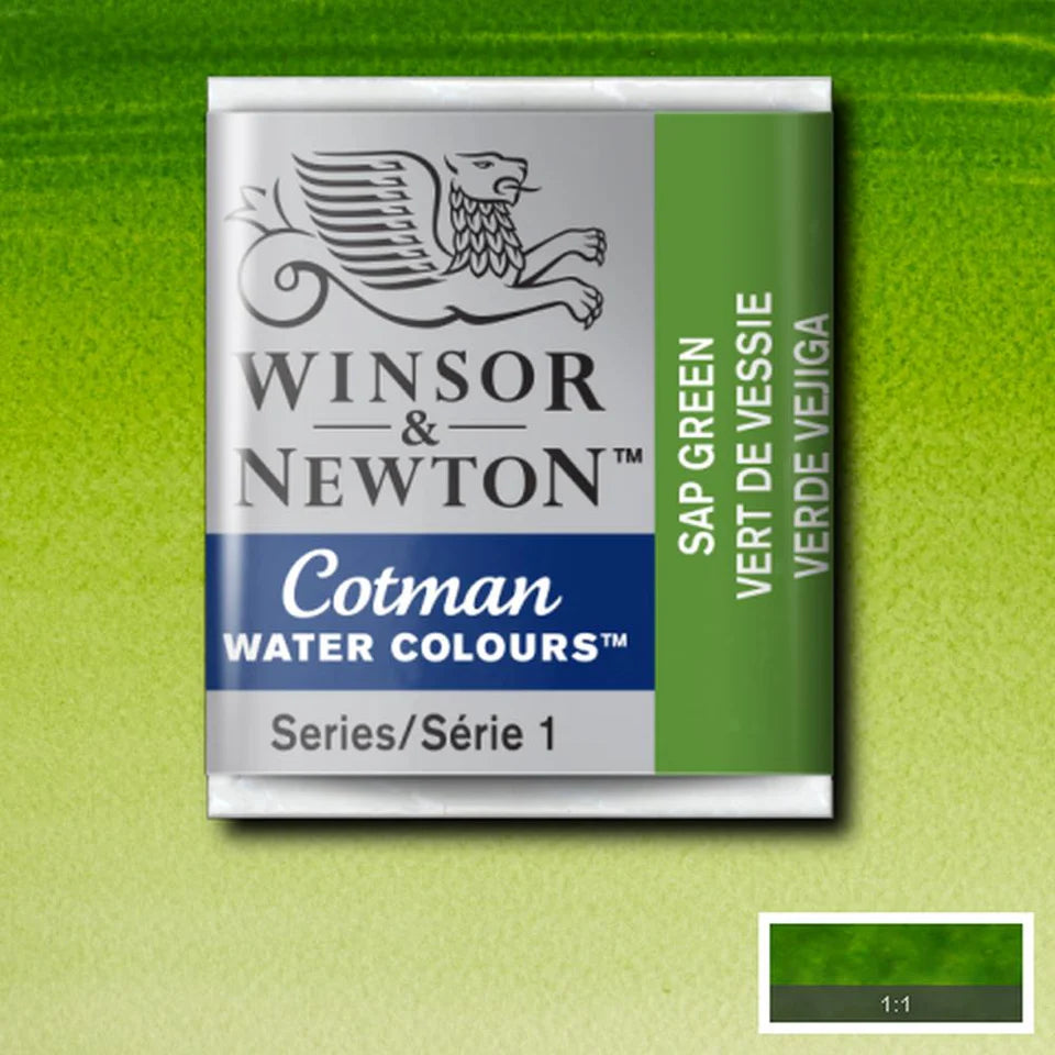 Winsor & Newton Colori Acquerello Cotman (1/2 Godet - 8 ml)