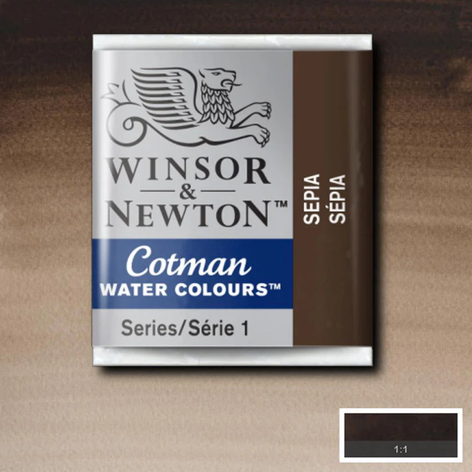 Winsor & Newton Colori Acquerello Cotman (1/2 Godet - 8 ml)