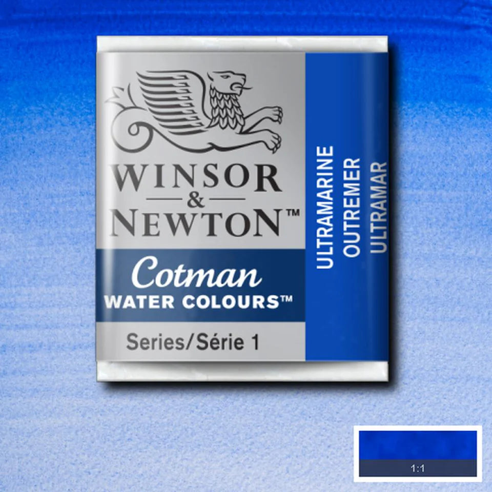 Winsor & Newton Colori Acquerello Cotman (1/2 Godet - 8 ml)