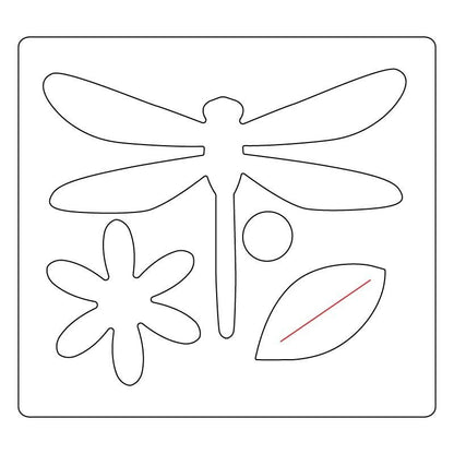 Fustella Sizzix Bigz Die 663477 Libellula
