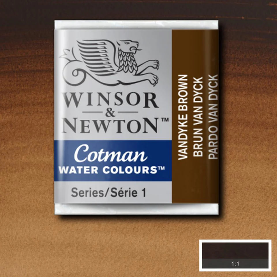 Winsor & Newton Colori Acquerello Cotman (1/2 Godet - 8 ml)