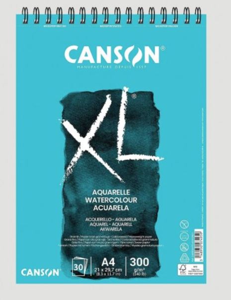 Album Canson XL Aquarelle, per pittura ad acquerello