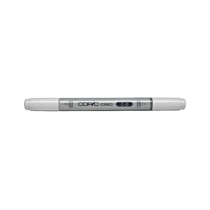 Copic Ciao Cool Gray 0, C-0