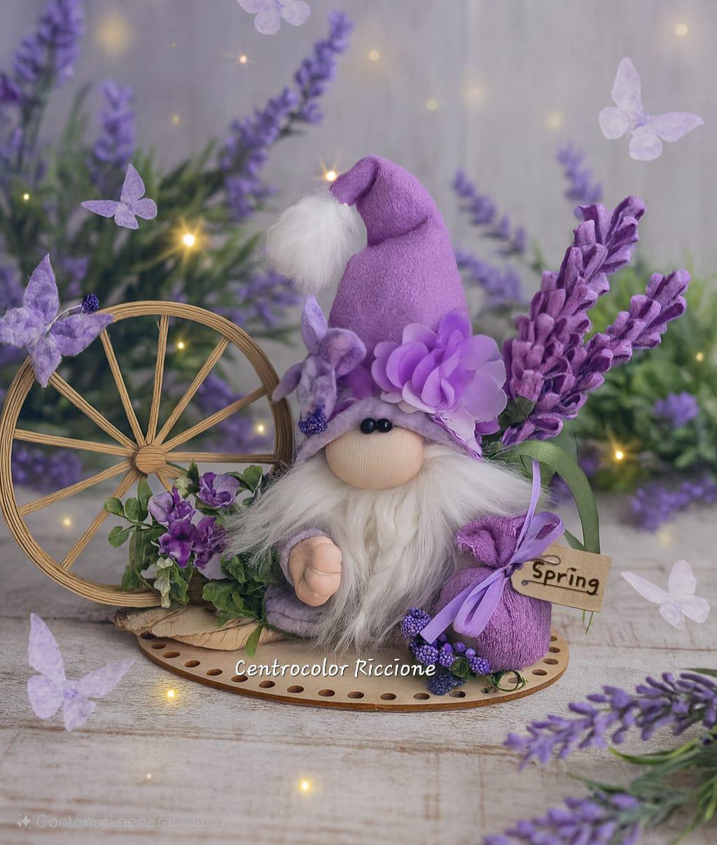 Lotto 4 Gnomo 4 stagioni "Primavera "