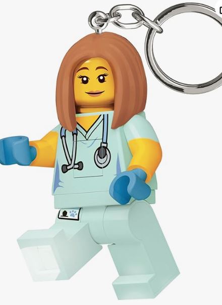 LEGO  Portachiavi Torcia Infermiera