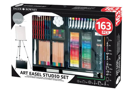Set Simply Art Studio Per Artisti Pezzi 163 | Daler Rowney