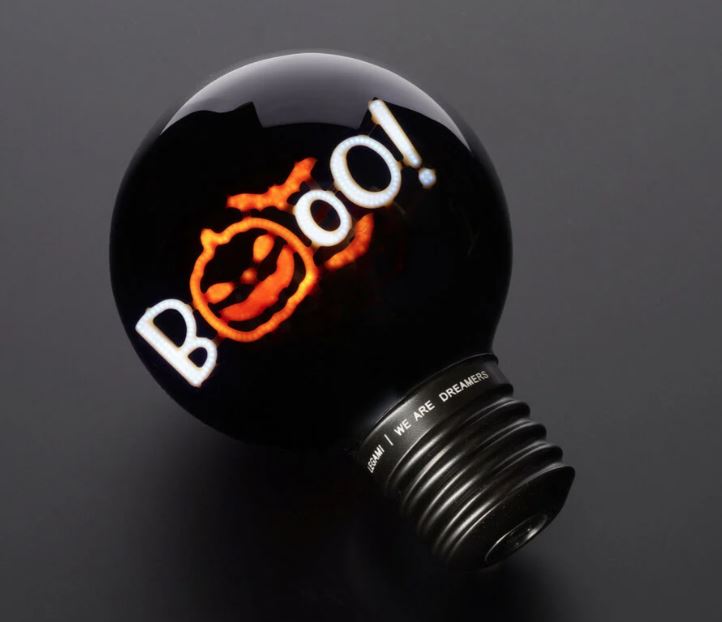 Lampada Decorativa da Tavolo a Forma di Lampadina Pumpkin Booo - Bulb Fiction XL