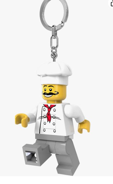 Lego portachiavi led chef