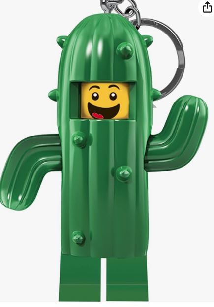 Lego portachiavi led CACTUS