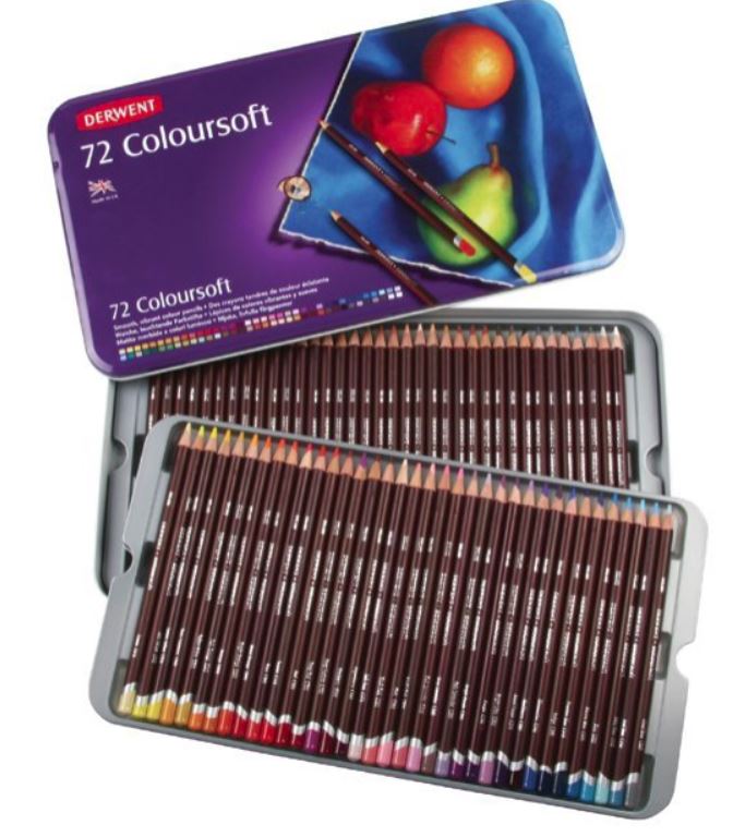 Confezione  Matite Colorate COLOURSOFT Derwent