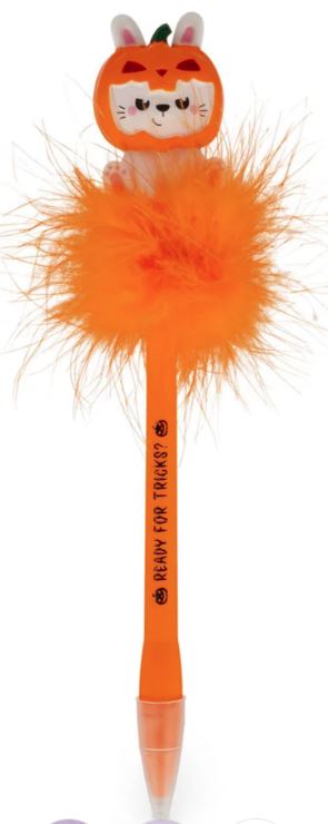 Penna a Sfera Luminosa - Pumpkin Bunny - Writing is Magic