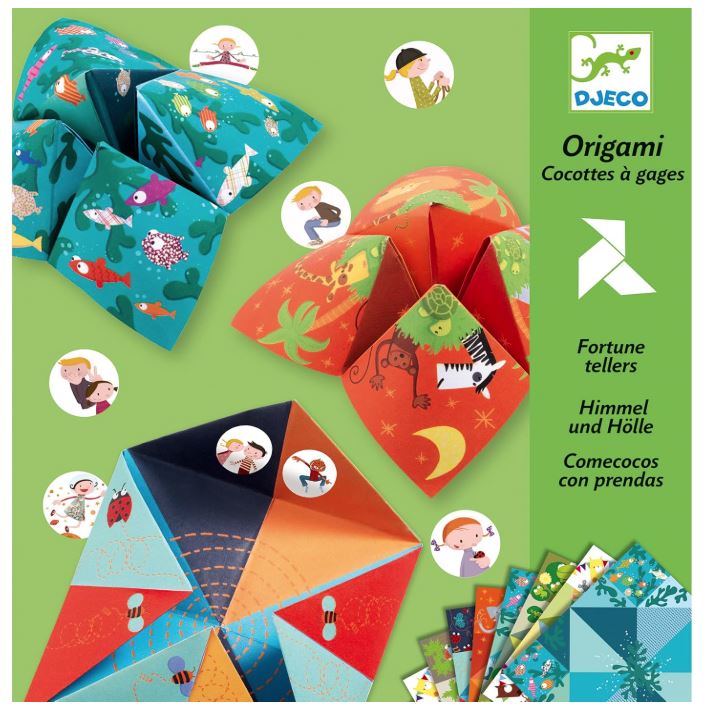 DJECO  Origami - "Dì un numero… Scegli un colore…"