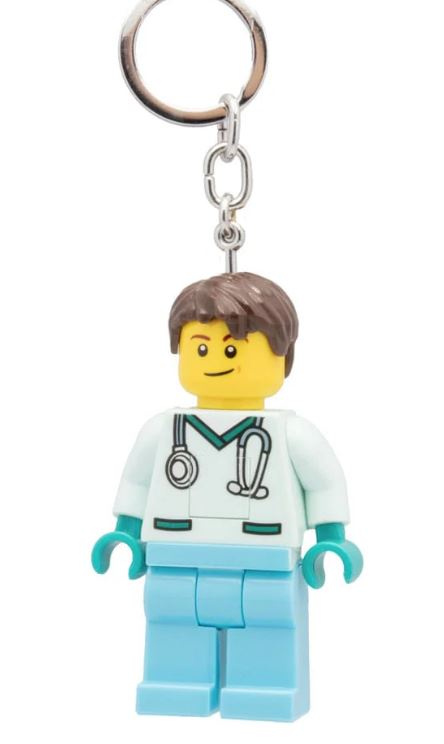 Lego portachiavi led Keychain Doctor 8 Cm