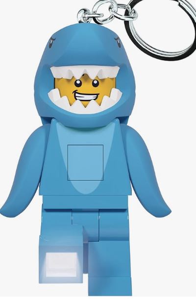 Lego portachiavi led Shark Suit Guy
