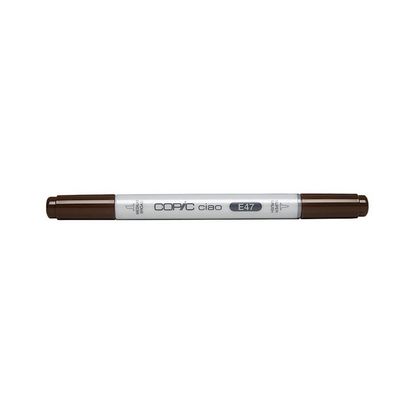 Copic Ciao Dark Brown, E47